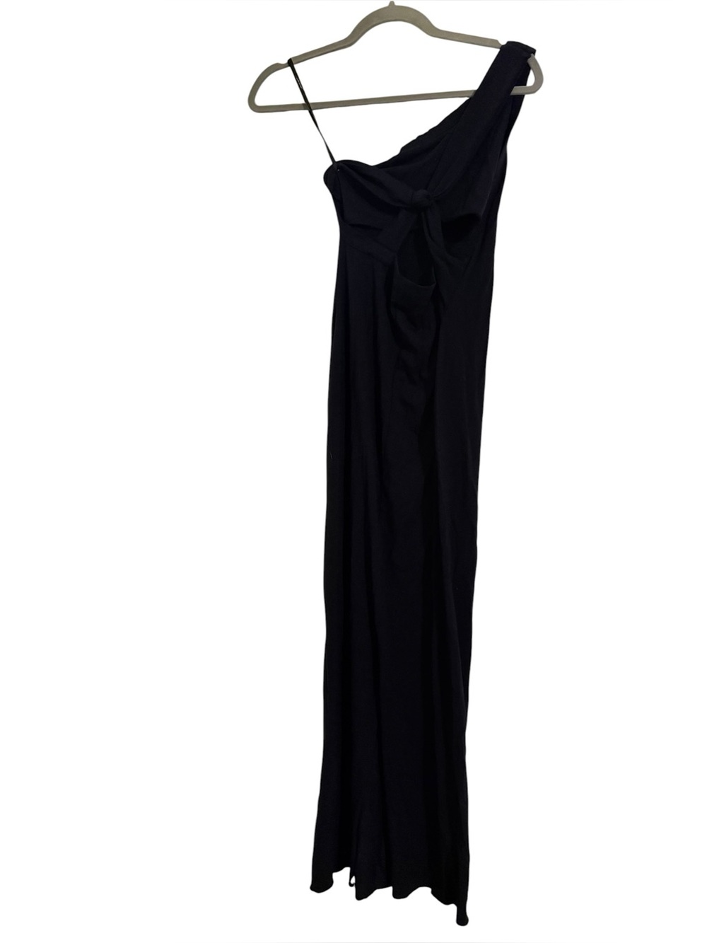 NWOT The Line by K Avalon One-Shoulder Black Maxi Dress Women’s Size Small - Picture 7 of 7